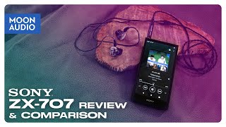 Sony ZX707 Music Player Review amp WM1AM2 Comparison  Moon Audio [upl. by Lewan]