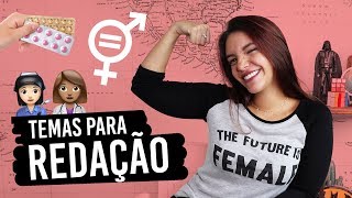 TEMAS PARA A REDAÇÃO DO ENEM 2019  feminismo e a questão da mulher Débora Aladim [upl. by Ain371]