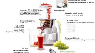 The Horum slow juicer at Es Kitchen [upl. by Noruq]