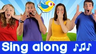 Sing Along Make a Silly Face  Song for kids with lyrics [upl. by Auoz]