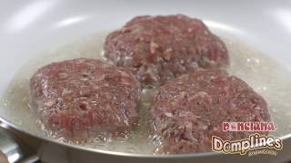 Receta de Hamburger Criollo con Domplines Ponciana [upl. by Hankins387]