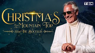 Andrea Bocelli Christmas from the Mountain Top with the Bocellis  TBN [upl. by Yonita846]