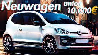 Die 5 besten Neuwagen unter 10000€ die du dir leisten kannst  RB Engineering [upl. by Scheld633]