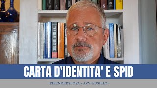 CARTA DIDENTITA E SPID [upl. by Atnima]