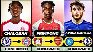 🚨ALL CONFIRMED TRANSFERS amp RUMOURS FOR JANUARY TRANSFER WINDOW 🤪🔥 ft Frimpong chalobah varane [upl. by Eidoc986]