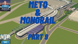 Cities Skylines Airport 20 outside train connection [upl. by Downs]