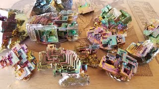 How to Make Beautiful Bismuth Crystals in Your Backyard [upl. by Ordnagela]