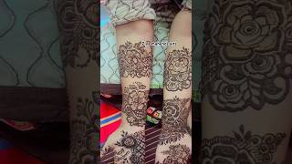 Bunches mahendi design youtubeshorts shotsviral henna song bollywood [upl. by Andie]