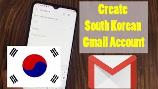 How To Create South Korean Gmail Account Korean Google Account [upl. by Champaigne449]