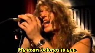 Steelheart  Shes gone  Unplugged   with lyrics [upl. by Dewitt401]