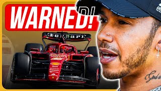 BIG TROUBLE For Lewis Hamilton After Ferrari Move  F1 2024  F1 News [upl. by Pippy]