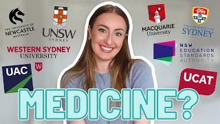 HOW TO APPLY FOR MEDICINE IN AUSTRALIA 2022  UCAT pathways UAC applications medical interviews [upl. by Namara167]