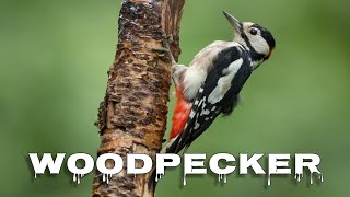 Great spotted woodpecker call [upl. by Runkle]