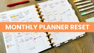 Resetting My Planner for the Month of August monthlyplannerreset [upl. by Odo]