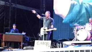 Bruce Springsteen  Candys Room First Part  Geneva Switzerland  July 3 2013 [upl. by Earley728]