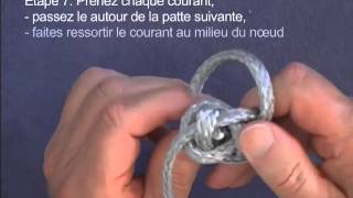 Softie Manille Textile How to make a soft shackle in French [upl. by Kym]