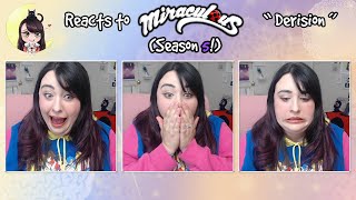 ★LunaTK Reacts to Miraculous Season 5 Derision★ [upl. by Saber420]