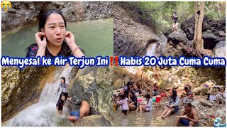 VVLOG DESA  20 JUTA CUMA CUMA‼️Trauma Luar Biasa Berenang Keluarga Besar Piknik Air Terjun [upl. by Alonzo708]