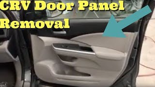 2012 2013 2014 2015 2016 Honda CRV How to Remove Door Panel Removal Replace Install [upl. by Dola]