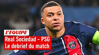 Real Sociedad 12 PSG  Le débrief de la qualification du PSG en quart de la Ligue des champions [upl. by Allevon]