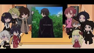 bsd ada  pm react to dazai’s past and soukoku partnership  part 1 [upl. by Denys]