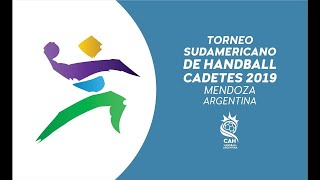 Argentina vs Brasil Masc  Centro y Sur de HANDBALL Cadete Sub 16  Mendoza 2019 [upl. by Kirkpatrick173]