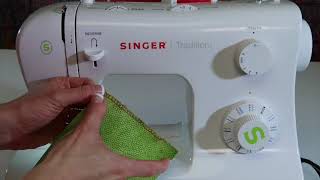 Singer Tradition 2277 15 Overlock Stitches [upl. by Meekah303]