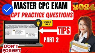 The Ultimate CPT Practice Questions for CPC Exam 2024  Medical Coding [upl. by Sailesh]