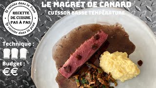 Le magret de canard inratable grâce à la cuisson basse température [upl. by Isabeau]