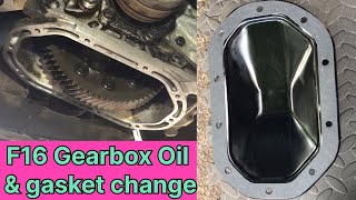 F16 Gearbox oil amp gasket change [upl. by Williamsen]