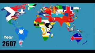 Future of the Earth Flag Timeline 20163800 EVERY YEAR [upl. by Trebron762]