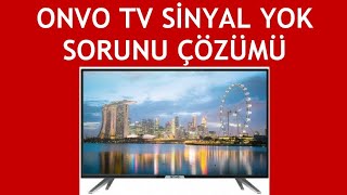 Onvo TV Sinyal Sorunu Çözümü  Sinyal Yok Uyarısı Giderme [upl. by Mehsah]