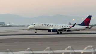 Special Request Delta Connection SkyWest Airlines Embraer E175LL lands at Las Vegas  N292SY [upl. by Annawaj414]