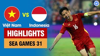 Highlights Việt Nam vs Indonesia  Hùng Dũng dứt điểm tuyệt đẹp  U23 VN nghiền nát U23 Indo [upl. by Tierney]