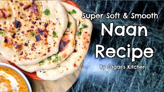 Tandoori Naan on Tawa Recipe Super Soft and Smooth [upl. by Htez108]