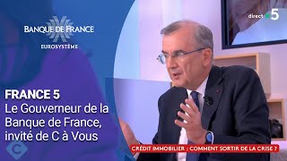 Le Gouverneur de la Banque de France invité de l’émission « C à vous »  Banque de France [upl. by Barris]