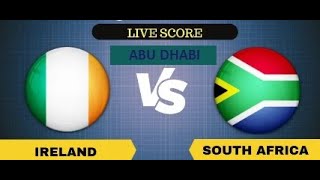 🔴LIVE  South Africa vs Ireland 2nd ODI at Abu Dhabi IRE vs SA Oct 03 2024 Live Cricket Score [upl. by Armilda]