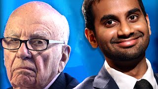 Aziz Ansari Made Rupert Murdoch Apologize amp Then Sticks The Landing [upl. by Aihseken508]