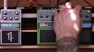 Nobels ODR 1 Vs Nobels ODRS Overdrive Pedal Comparison by Simon Smith [upl. by Alegnasor]