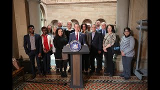 New York State Legislative Press Conference regarding a 988 Suicide Prevention Hotline  030320 [upl. by Zandt268]