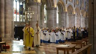 Howells’ “Hereford Service” Hereford Cathedral 2008 Geraint Bowen [upl. by Sokairyk]