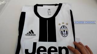 MAILLOT DE LA JUVENTUS ALIEXPRESS  SOCCER FANS [upl. by Freddie]