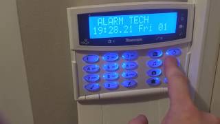 How To Reset Texecoms alarm panel [upl. by Sadick]