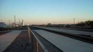 MUST SEE Union Pacific SD70Ace pulls a intermodal with a C45CCTE DPU GOING 70MPH [upl. by Schroder]