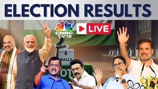 Election Results 2024 LIVE NDA Vs INDIA Alliance  PM Modi  Counting Day Results LIVE  N18ER [upl. by Nevet567]