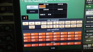 How to link input channels  Yamaha CL Digital Mixer [upl. by Innes14]