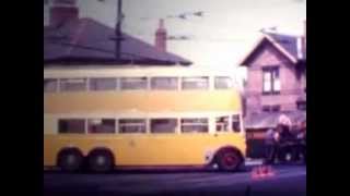 Newcastle Trolley Bus 1960s [upl. by Ainez]