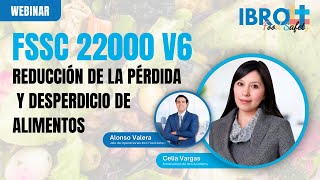 FSSC 22000 Versión 6 Reducción de la pérdida y desperdicio de alimentos [upl. by Eesdnil]