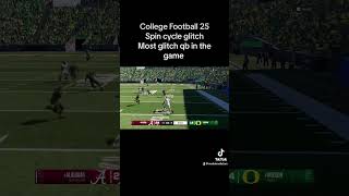 College Football 25 Glitch Qb Spin cycle run glitch football collegefootball tips best [upl. by Atsira]