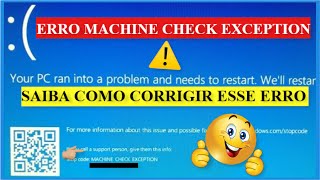 Cómo reparar el error de pantalla azul de la muerte “Machine Check Exception” [upl. by Nyleak625]